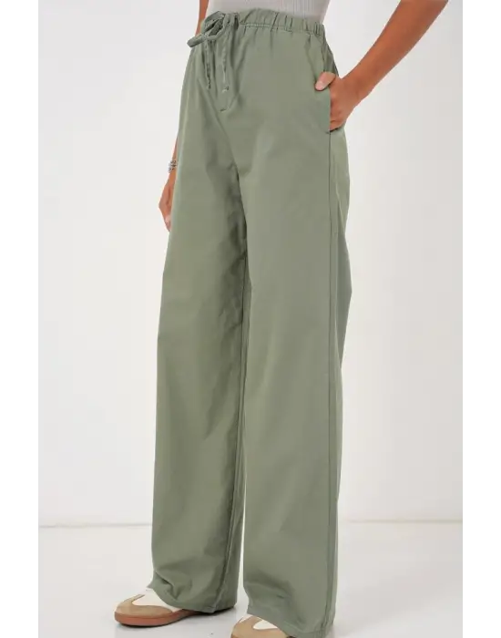 Modern Bol Paça Yüksek Bel Pantolon