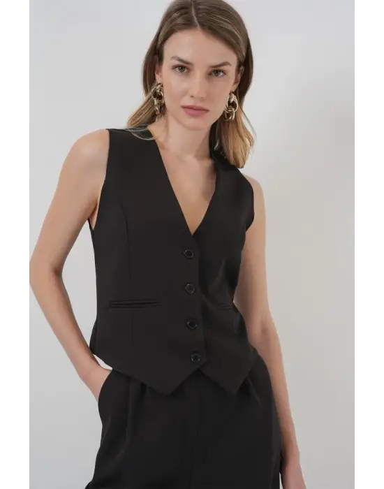 Modern İkili Takım - Siyah