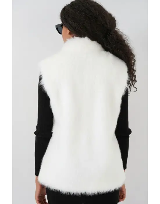 Zarif Kürklü Yelek