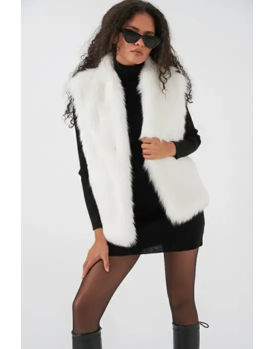 Zarif Kürklü Yelek
