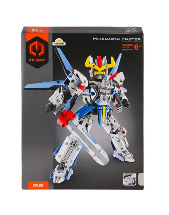 6815 IMM Mekanik Master Blokları Robot Asker 641 Parça