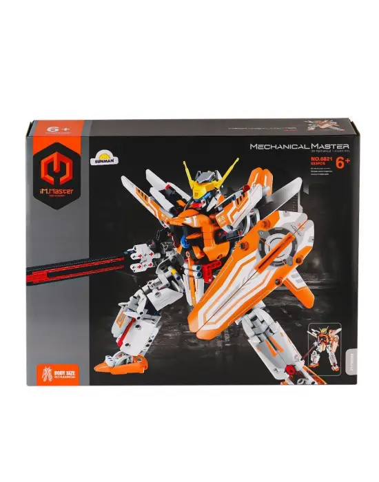 Omarı Yüksek Kaliteli Parçalık Savaşçı Robot Blok Seti