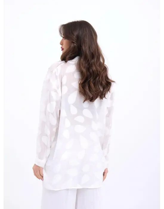 Omarı Şık Denim Gömlek Kansas City