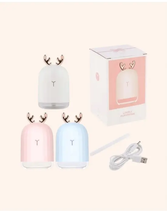 El Tipi Usb Mini Soğuk Mist Nemlendirici 220 ml Tank