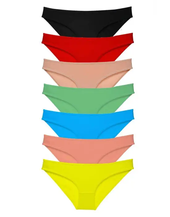 Göz Alıcı Likralı Kadın Slip Seti