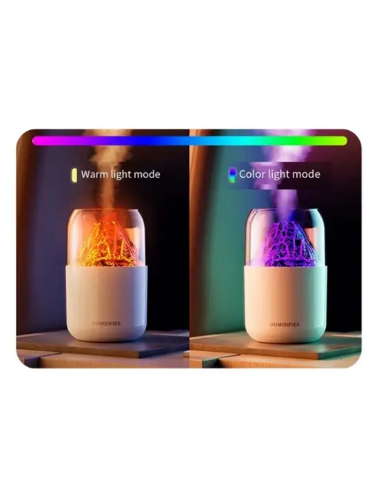 7 Renk Led Işıklı Uçucu Yağ Difüzörü – Ultrasonik Teknoloji