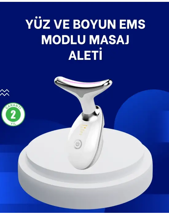 7 Renkli Led Cilt Yenileyici Masaj Ve Bakım Cihazı