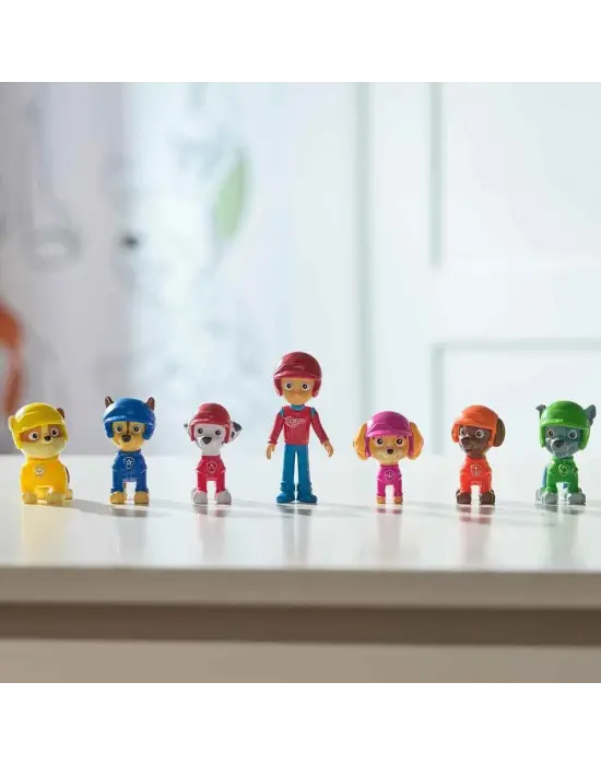 70443 SUN-SPM-FİGÜR SET PAW PATROL RESCUE WHEELS TEMALI 7Lİ