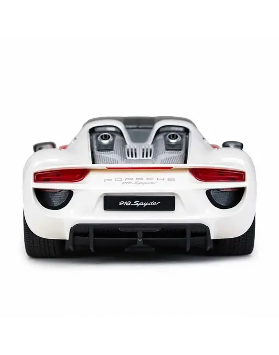 70710 1:14 Uzaktan Kumandalı Porsche 918 Spyder Weissach Işıklı Araba 32 cm