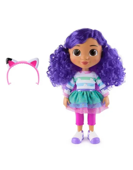 70859 SUN-SPM-FİGÜR GABBY S DOLLHOUSE ŞARKI SÖYLEYEN BEBEK SESLİ 30CM