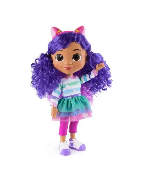 70859 SUN-SPM-FİGÜR GABBY S DOLLHOUSE ŞARKI SÖYLEYEN BEBEK SESLİ 30CM