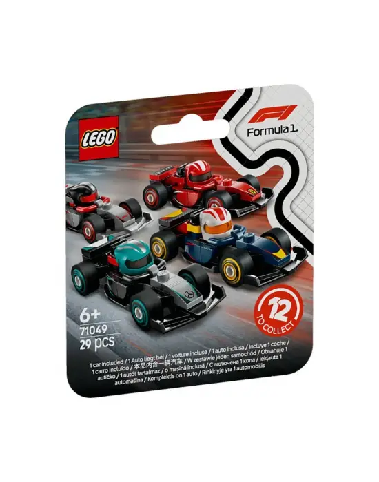 71049 Lego Formula1 Sürpriz Paket Koleksiyonluk Yarış Arabası 29 parça +5 yaş