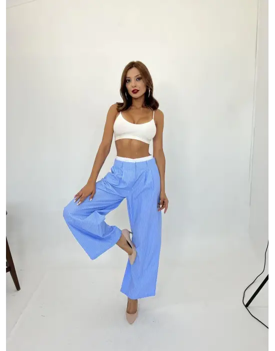 Omarı Çizgili Pantolon: Tarzınızı Yansıtan Şık Seçim!