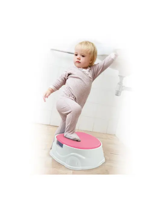 7173 OYUNCAK LAZIMLIK ADAPTOR BASAMAK PEMBE