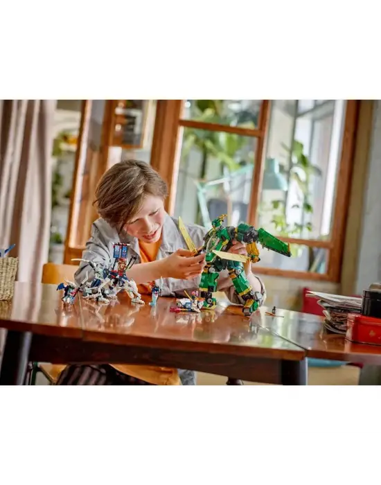 Omarı Ninjago Lloydun Jet Robotu Parça +9 Yaş Oyuncak Seti