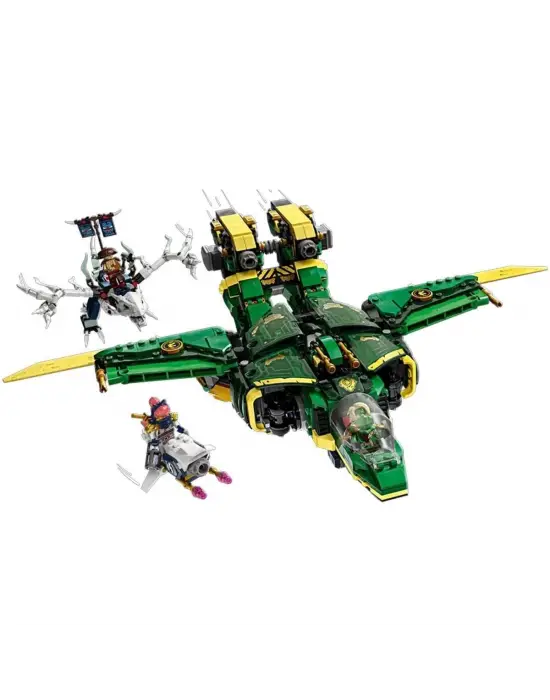 Omarı Ninjago Lloydun Jet Robotu Parça +9 Yaş Oyuncak Seti