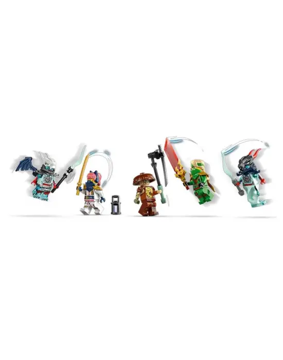 Omarı Ninjago Lloydun Jet Robotu Parça +9 Yaş Oyuncak Seti