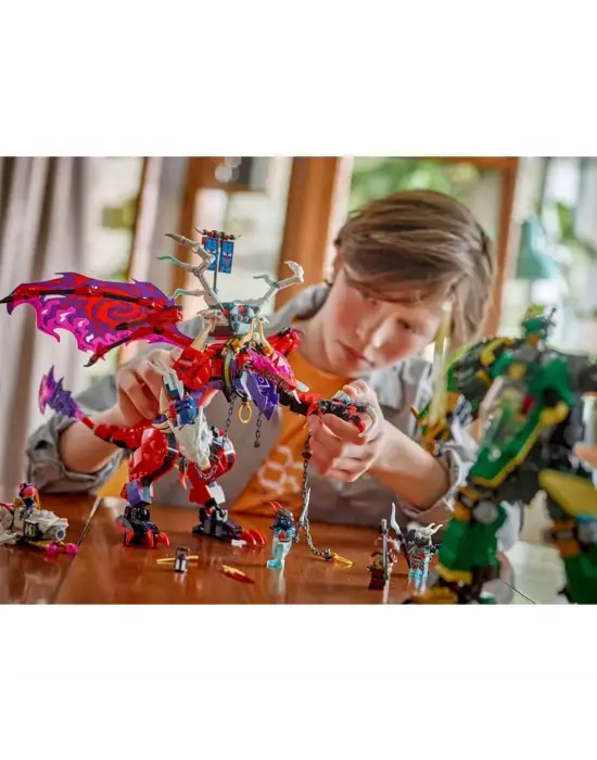 Omarı Ninjago Lloydun Jet Robotu Parça +9 Yaş Oyuncak Seti