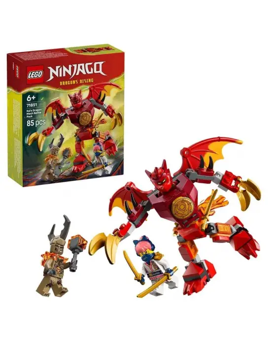 71851 Lego Ninjago Kainin Ejderha Robotu Savaş Paketi 85 parça +6 yaş