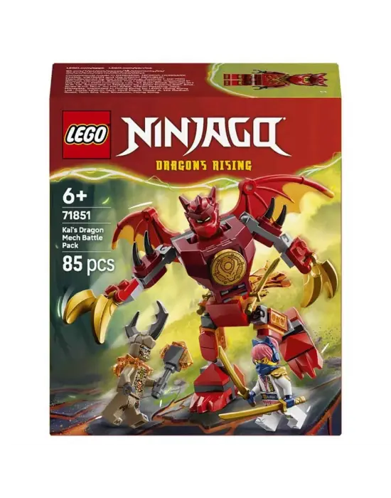 71851 Lego Ninjago Kainin Ejderha Robotu Savaş Paketi 85 parça +6 yaş