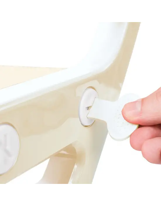 7241 Kaymaz Ayarlı Merdiven Klozet Adaptörü Relax Bej -Dolu Oyuncak