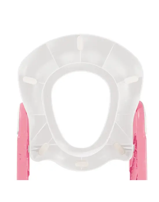 7250 Kaymaz Ayarlı Merdivenli Tuvalet Pembe -Dolu