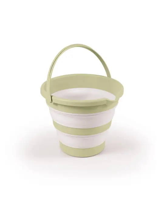 Omarı Katlanabilir Bebek Yıkama Kovası - Yeşil Etkili ve Pratik Temizlik İçin