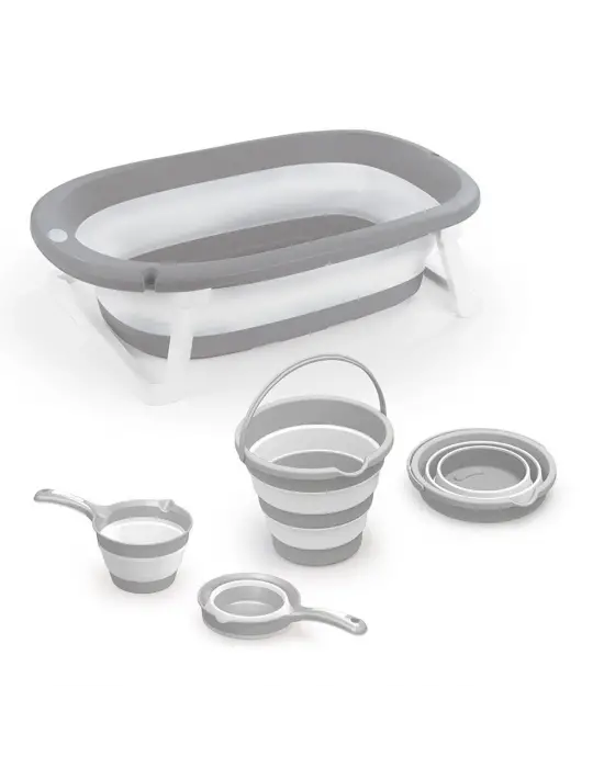 7368 Katlanabilir 3ü 1 Araba Banyo Seti -Dolu Oyuncak