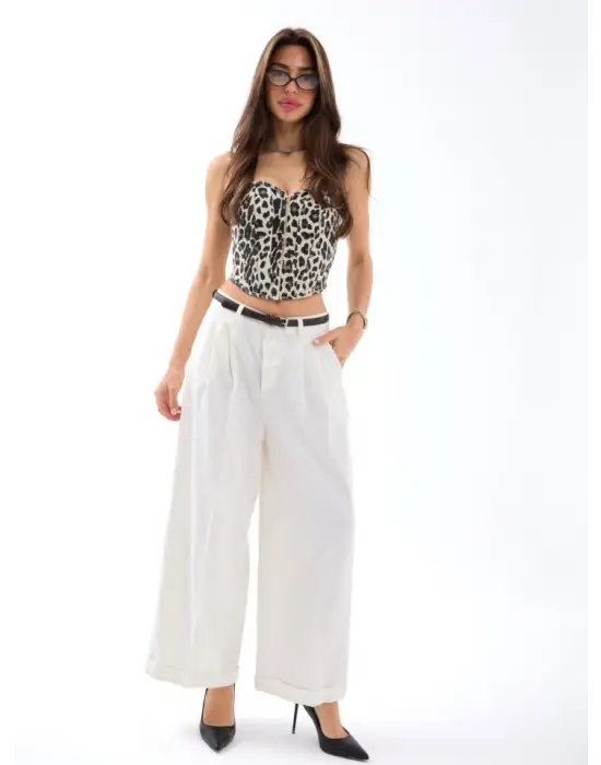 7396 PANTOLON-EKRU