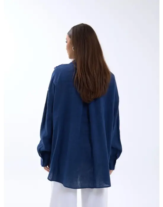 7399 GÖMLEK-LACİVERT