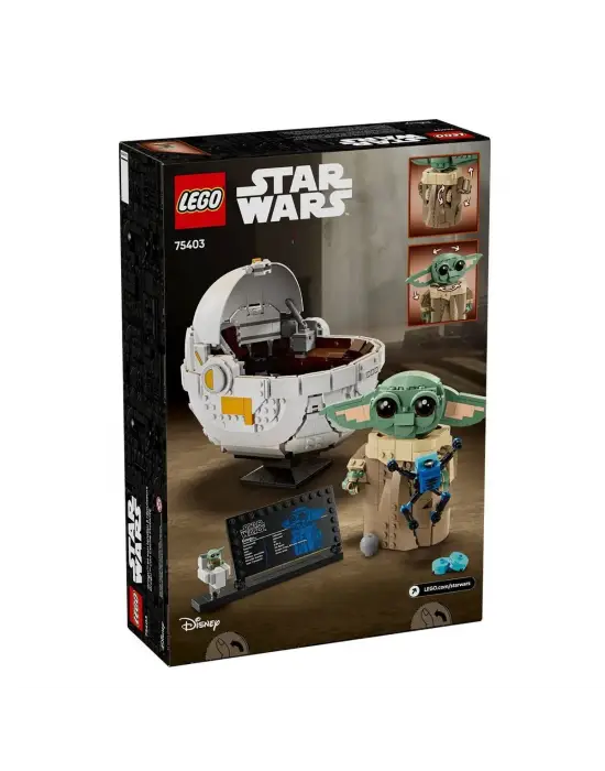 75403 Lego Benorra - Uçan Bebek Arabalı Grogu 1048 Parça +10 Yaş