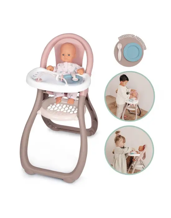7600220370 Baby Nurse Oyuncak Bebek Mama Sandalyesi