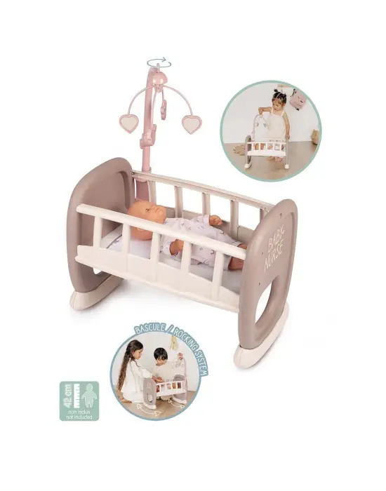 7600220372 Smoby Bebek Karyolası