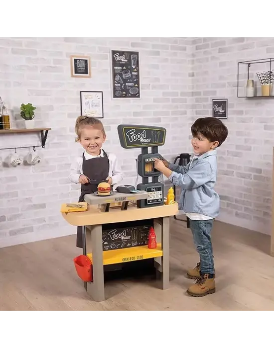 Omarı Çocuklar İçin Eğlenceli Yemek Köşesi Oyun Seti