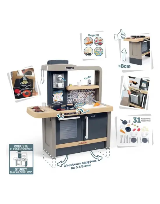 760031208 Smoby Tefal Evolutive Mutfak
