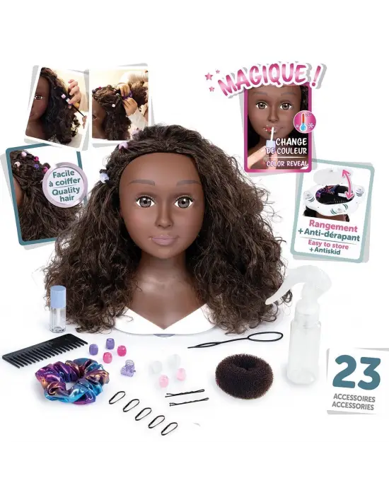 Omarı Doğal Saç Bakımı Seti Afro Stil Bebekler İçin