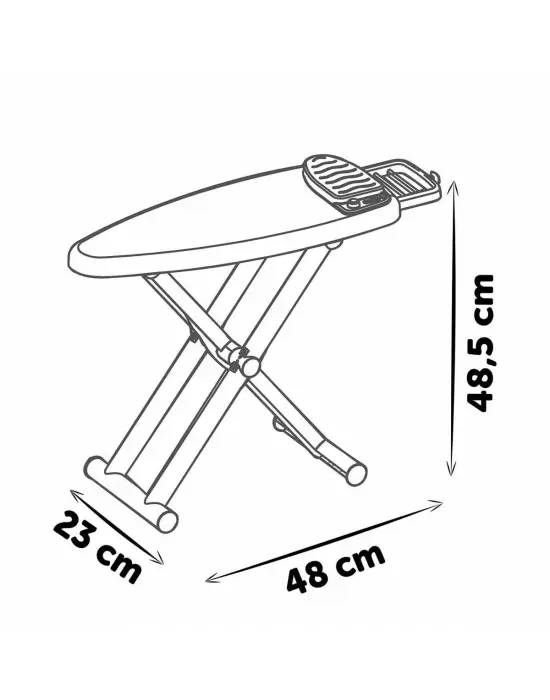 Omarı Çocuklara Özel Renkli Ütü Masası