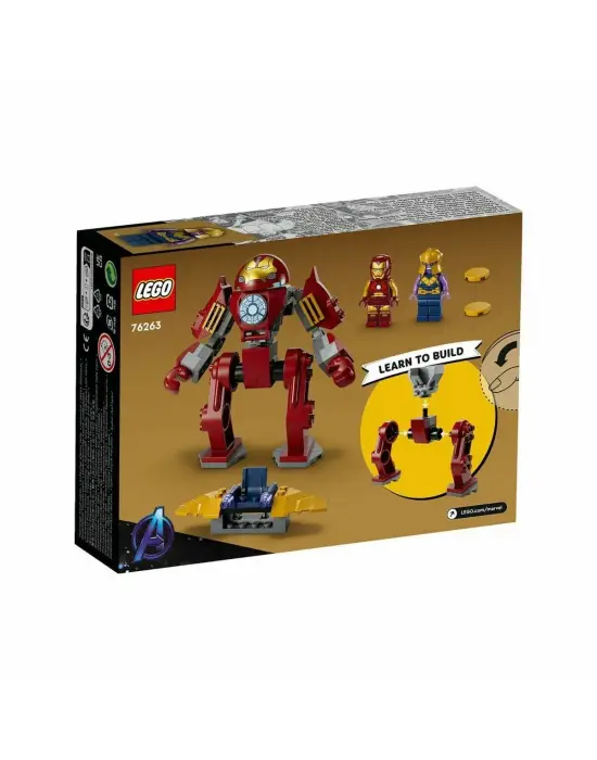 76263 Lego Benorra Iron Man Hulkbuster Thanosa Karşı 66 parça +4 yaş