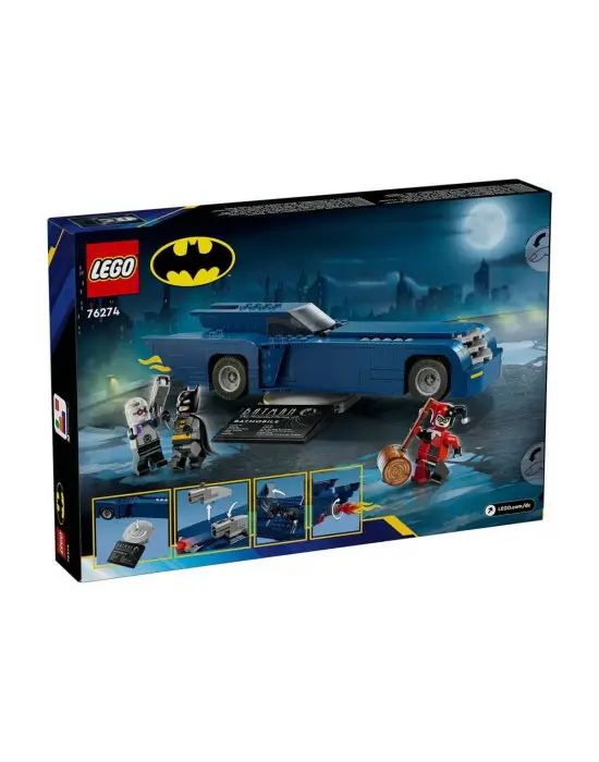 76274 Lego Benorra Batmobile Batman Harley Quinn ve Mr. Freeze 435 parça +8 yaş