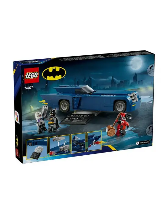 76274 Lego Benorra Batmobile Batman Harley Quinn ve Mr. Freeze 435 parça +8 yaş