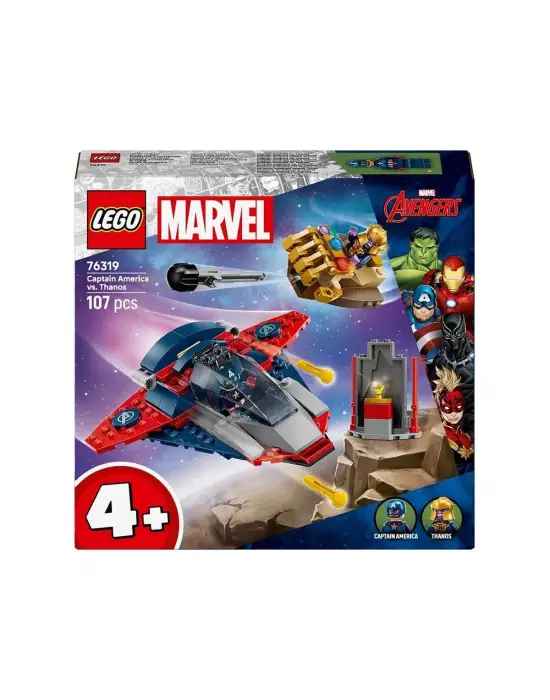 76319 Lego Benorra Kaptan Amerika Thanosa Karşı 107parça +4 yaş