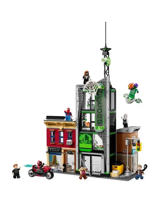 76324 Lego Marvel Örümcek Adam, Oscorpa Karşı 808 parça +10 yaş