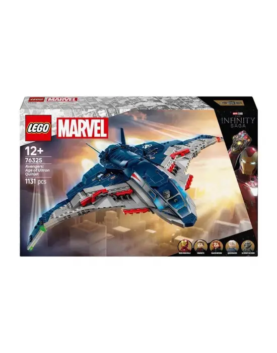 76325 Lego Marvel Avengers: Age of Ultron Quinjet 1131 parça +12 yaş