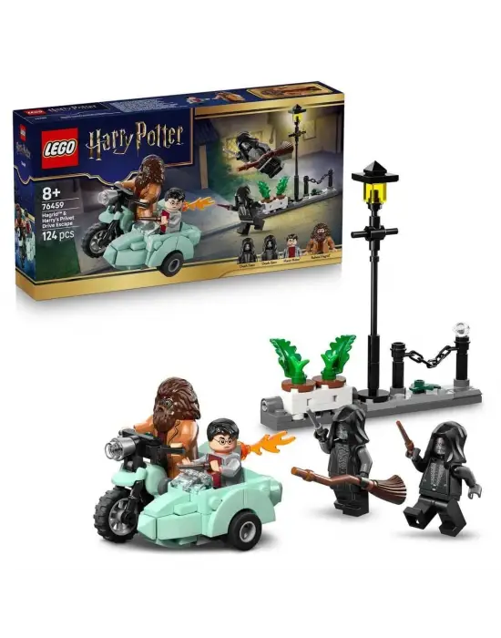 76459 Lego Harry Potter Hagrid ve Harrynin Privet Drive Kaçışı 124 parça +8 yaş