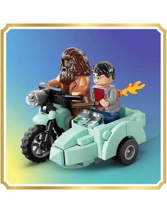 76459 Lego Harry Potter Hagrid ve Harrynin Privet Drive Kaçışı 124 parça +8 yaş