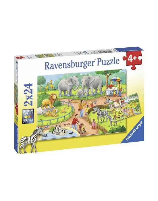 78134 Hayvanat Bahçesi 2x24 parça Ravensburger Puzzle