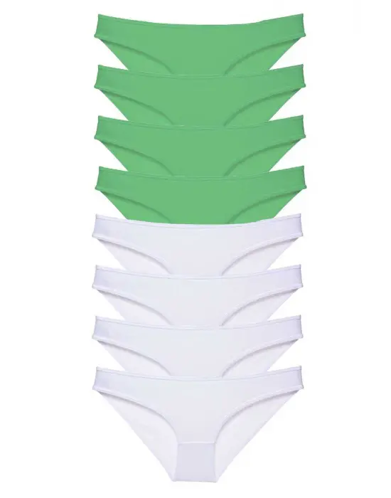 Trend Likralı Kadın Slip Külot Seti