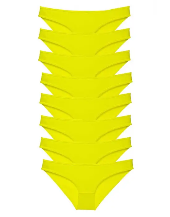 Modern Likralı Kadın Slip Külot Seti