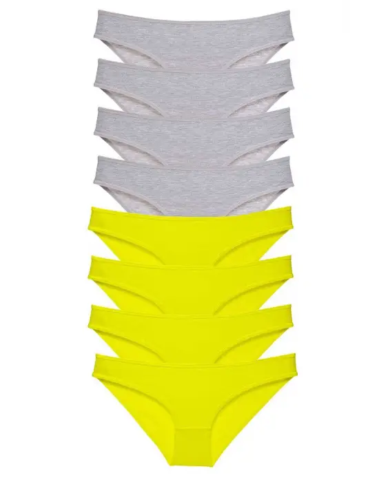 Modern Likralı Kadın Slip Külot Seti