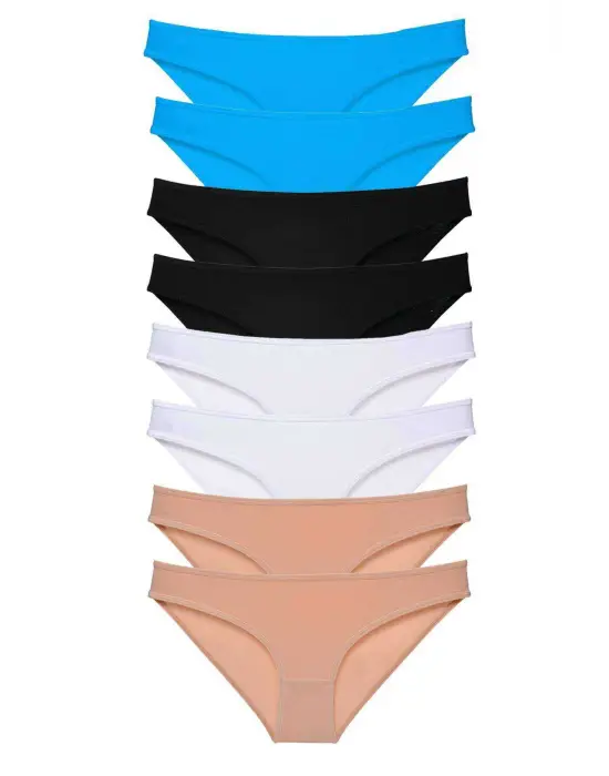 Elegan Likralı Kadın Slip Külot Seti